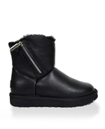 MINI OBLIQUE ZIP-black