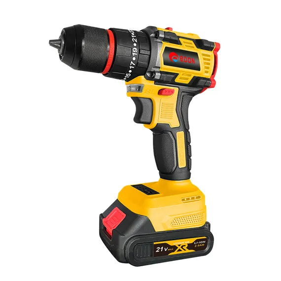 Аккумуляторная дрель-шуруповерт "EDON" AD-21PBL бесщеточная