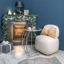 Столик приставной Oliva Branch (Олива Бранч) Сильвер Античное серебро