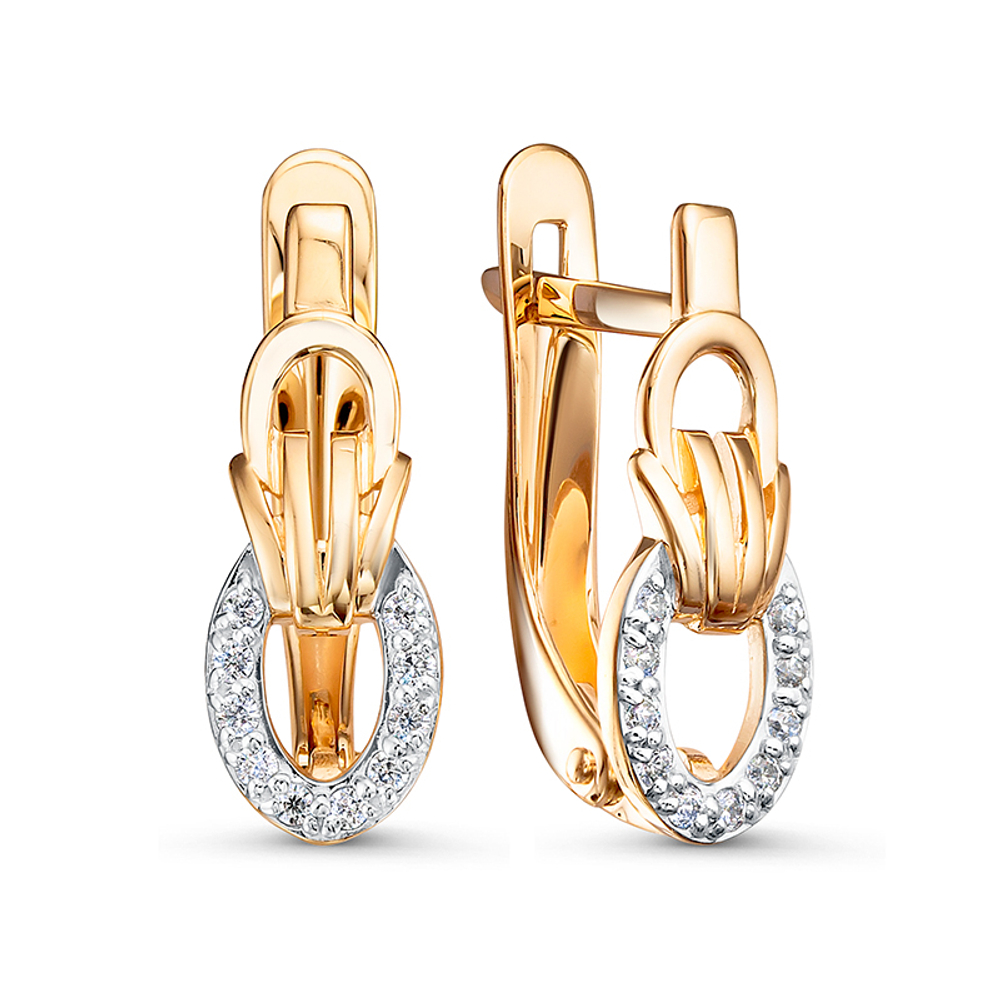 Серьги из золота 585 пробы