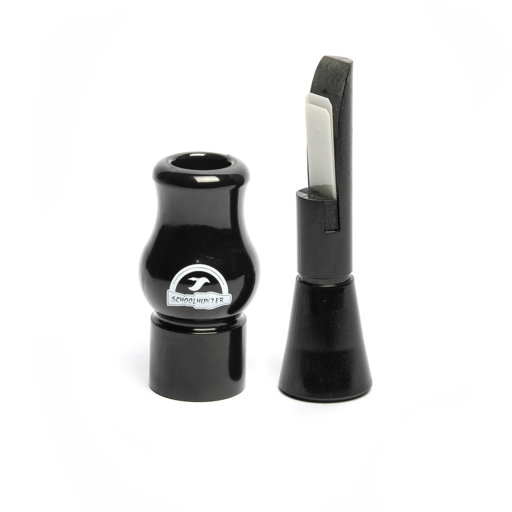 Духовой манок на утку двухязычковый. Серия «HUNTER» черный