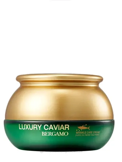 Крем с экстрактом икры антивозрастной - BERGAMO Luxury Caviar Wrinkle Care Cream, 50 мл