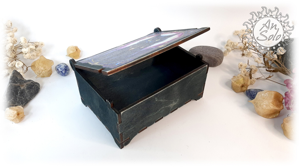 Шкатулка "Волшебная кошка"