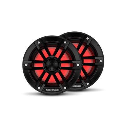 Влагозащищенные динамики 6" Rockford Fosgate M1-6B черный (75Вт/300Вт max)