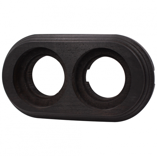 Рамка 2 постовая (Угольно-черный на бревно 260 мм) BFC26-620-119