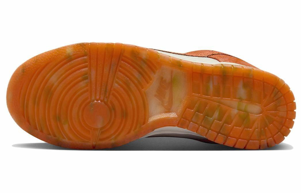 Кроссовки Nike Dunk Low Wmns "Cracked Orange""Total Orange" (Женская размерная сетка)