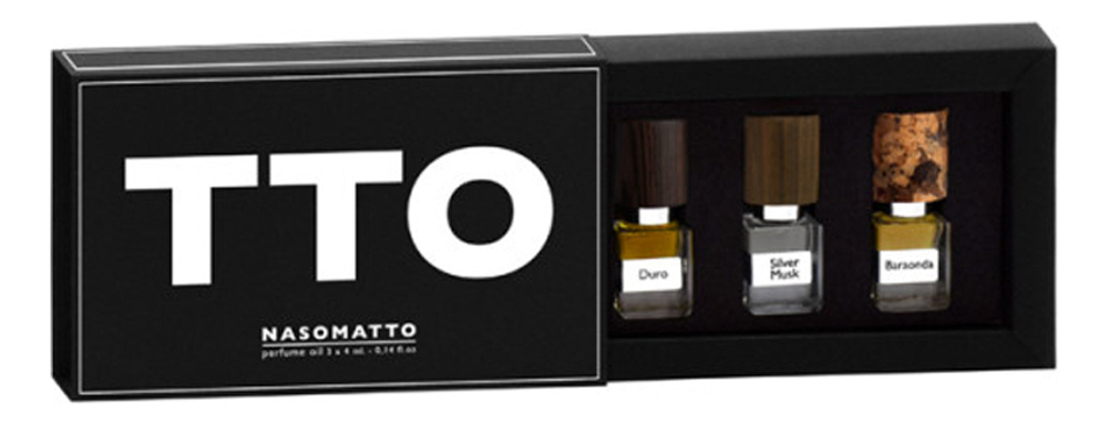 Nasomatto set TTO(Duro, Silver Musk,Baraonda) духи 3*4ml