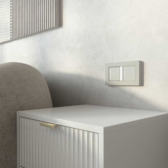 Сенсорный выключатель одноклавишный с подсветкой (дымчатый) W4512014/ a069762