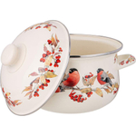 Кастрюля 2,8л "Снегири"