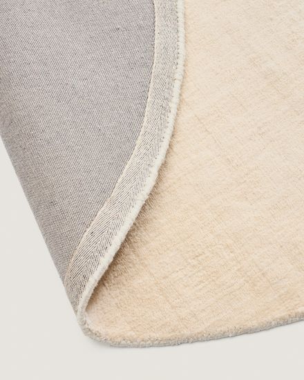 Empuries Круглый белый ковер Ø200 см