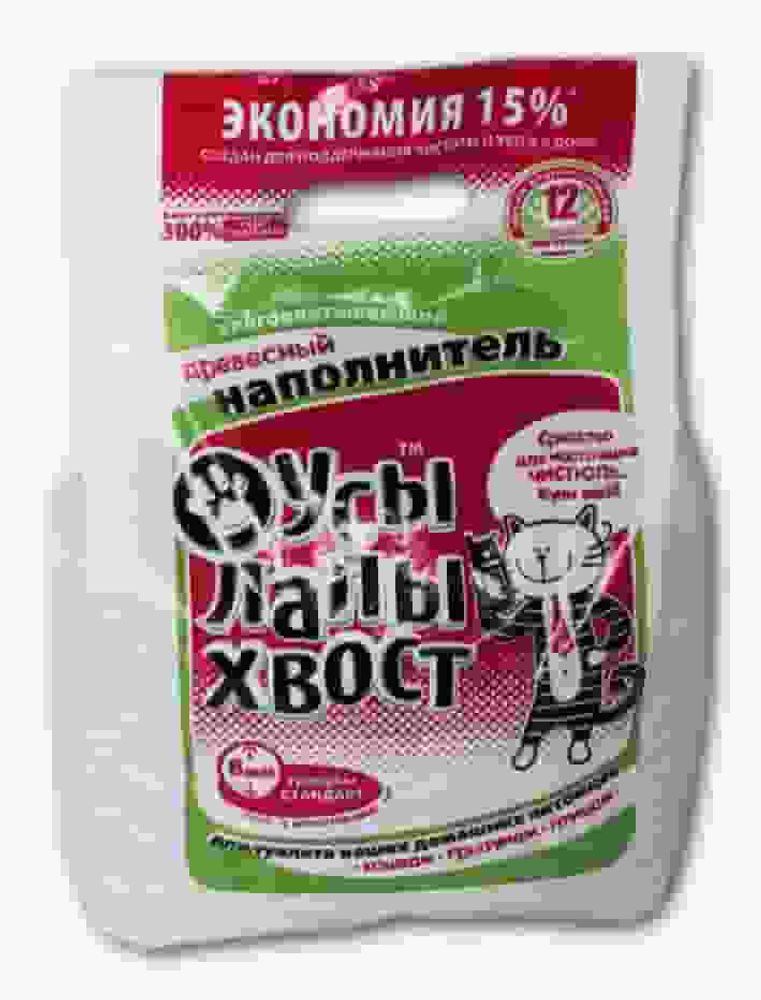 Наполнитель гигиенический "Усы, лапы, хвост" стандарт 12л.