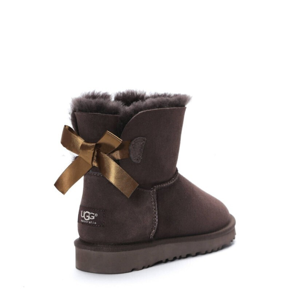 Угги Bailey Bow Mini Chocolate