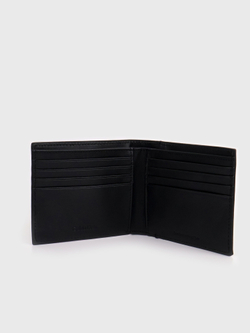 Кошелек Calvin Klein Leather Logo Plaque Bifold Wallet