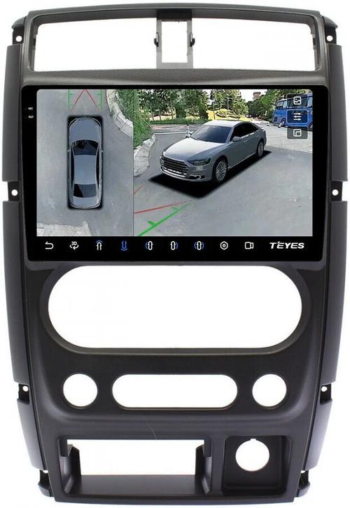 Магнитола для Suzuki Jimny 3 2005-2018 - Teyes CC3-2K-360 на Android 10, Быстрая, 2K QLED, CarPlay, 4G SIM-слот, 4 камеры в комплекте