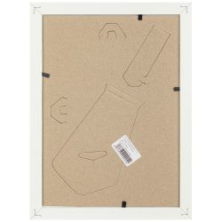 Фоторамка Image Art С22 МДФ универсальная 15х21 цвет белый вставка прозрачный пластик | Image Art