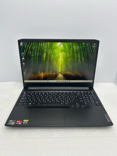 Ноутбук Lenovo IdeaPad Gaming 3 15ACH6 15.6"/AMD Ryzen 7 5800H/RAM 16 GB/SSD 512 GB/Nvidia RTX3050 4GB/1920x1080/IPS 60Hz/DOS/Подсветка кл-ры: LED/Черный. Состояние: B1