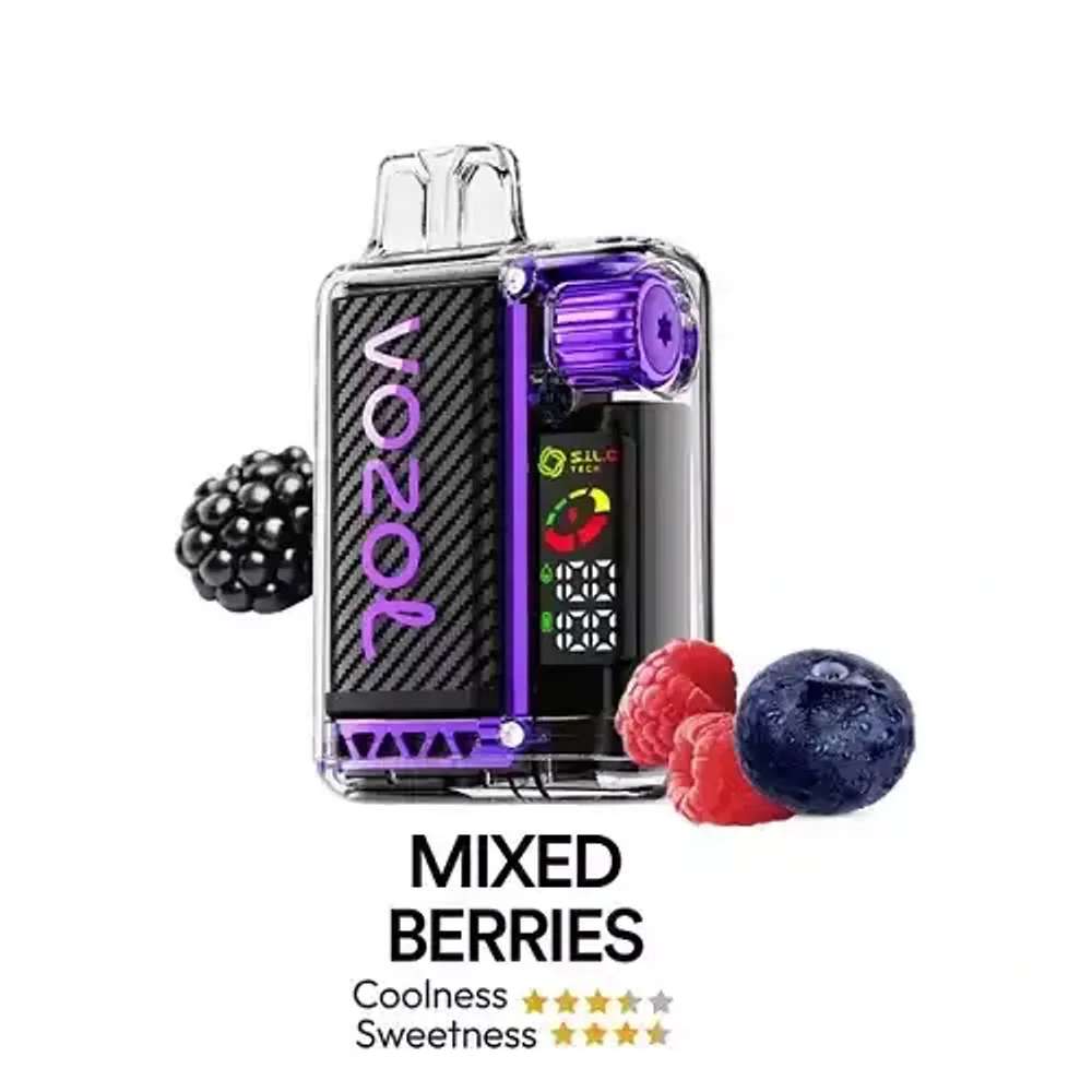 Vozol Vista 20000 - Mixed Berries (5% nic)