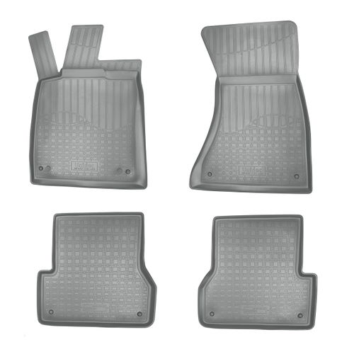 Ковры в салон Norplast/Unidec для Audi A6 в кузове 4G:C7 (2011-2017)Полиуретан, арт.NPA10-C05-400-G