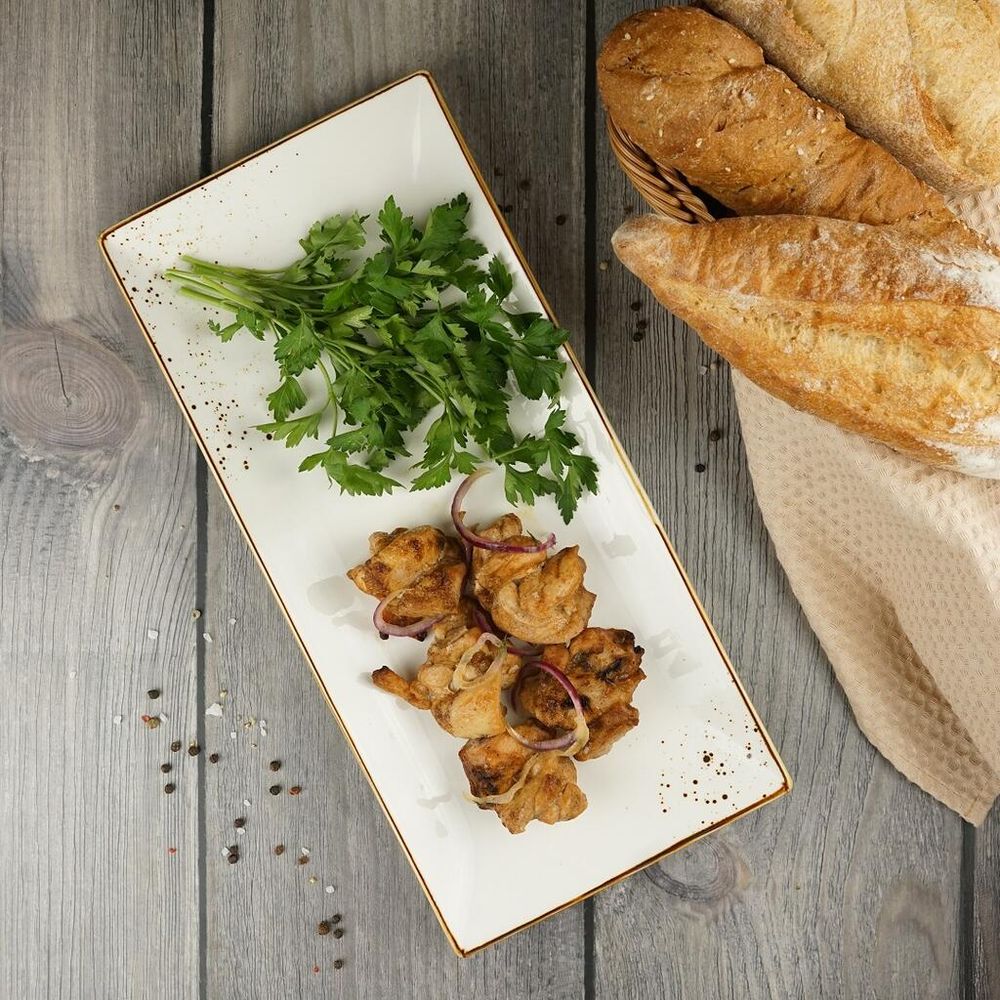 Блюдо прямоугольное 37,5*17,3*2,5 см   Proff Cuisine [4]