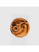 Деревянная менажница круглая из кедра