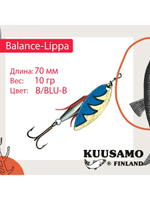 Блесна для рыбалки Balance-Lippa 70 мм вертушка 10 г