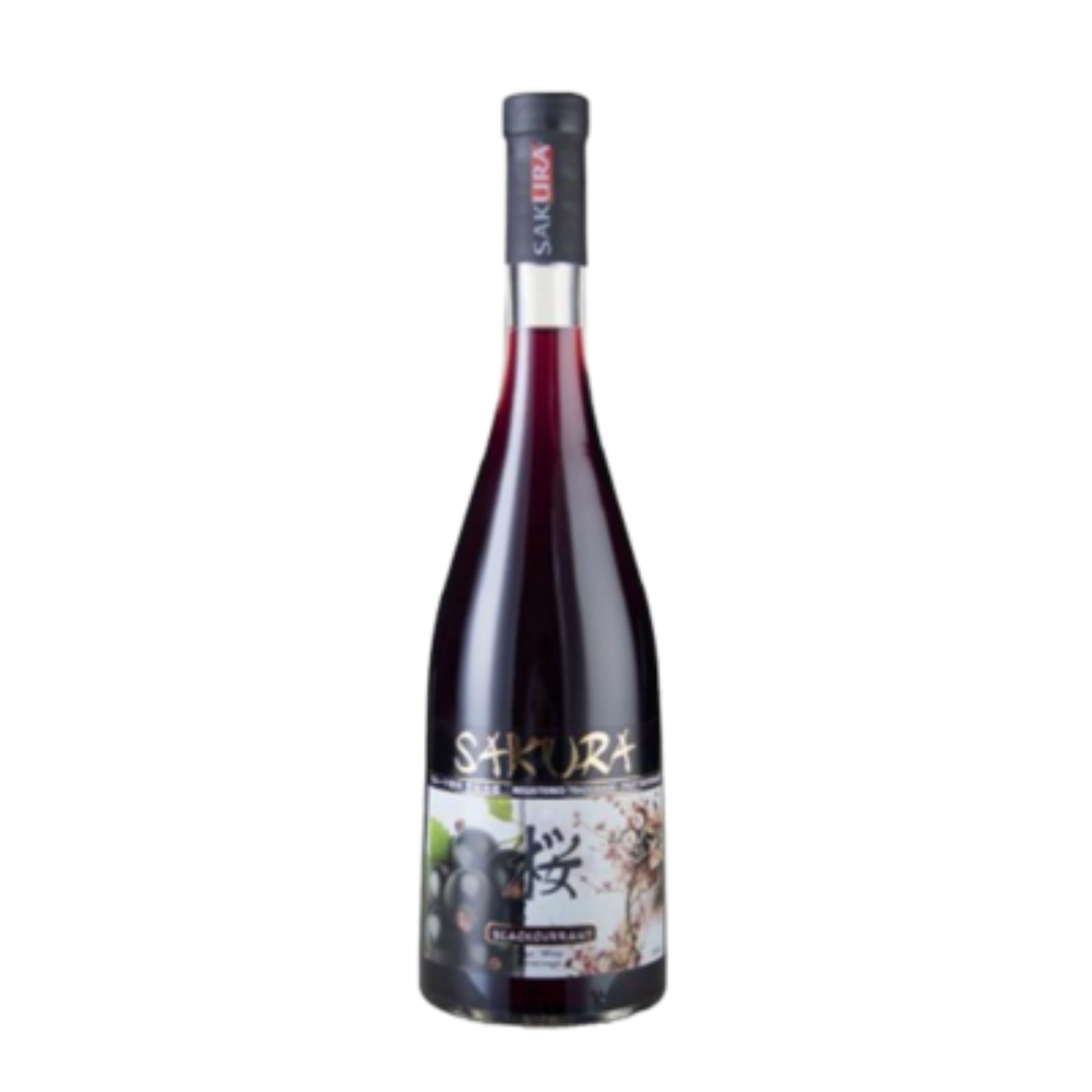 Винный напиток Sakura Черная смородина 0,75 л