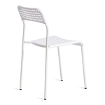 Стул ADDE (mod. C-049) металл/пластик, 39 х 49 х 78 см, White (белый)