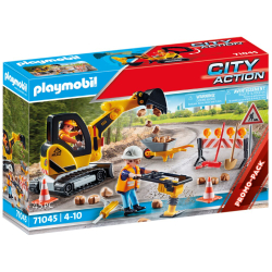 Playmobil - Городские дорожные работы 71045 / артикул   71045  / GTIN 4008789710451