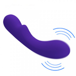 Вибратор Matt Super Soft (19 см) синий