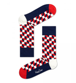 Носки унисекс с цветными блоками Filled Optic Sock (Размер: 29) (Цвет: синий с белым)