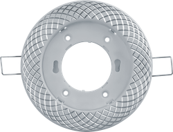 Светильник Navigator 93 072 NGX-R11-001-GX53 (Сетка белый, серебро)