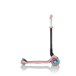 Самокат Globber Go Up Foldable Plus Lights светло-розовый