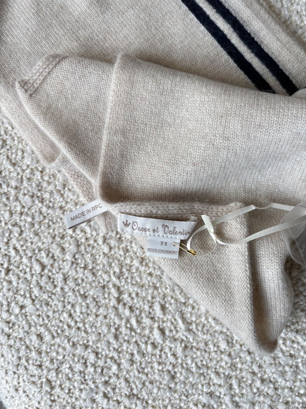 Новый кашемировый шарф Oscar et Valentine, 90-18