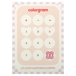 Colorgram, палитра теней для век, 04 яркий + холодный, 9,1 г (0,32 унции)