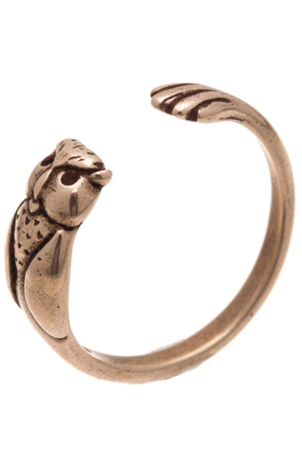 "Совя" кольцо в бронзовом покрытии из коллекции "Young" от Jenavi