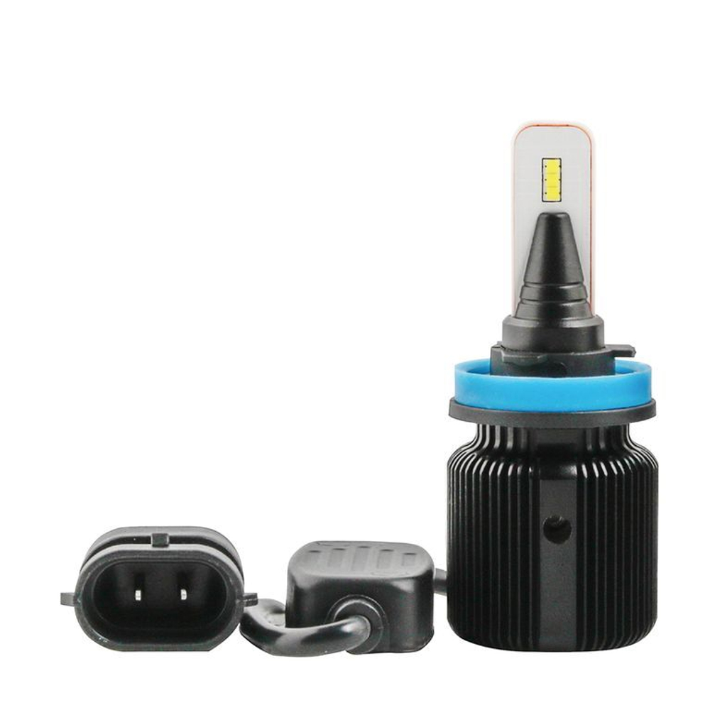 Cветодиодные лампы H8/H9/H11/H16 Sariti J1 Seoul Csp, 5500К, 12V, 25W, EMC (комплект, 2шт)