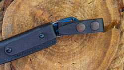 Туристический нож Companero VG-10 (Cryo) Black-blue G10