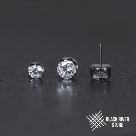 Flat Cubic Zirconia Crystal Б/Р
