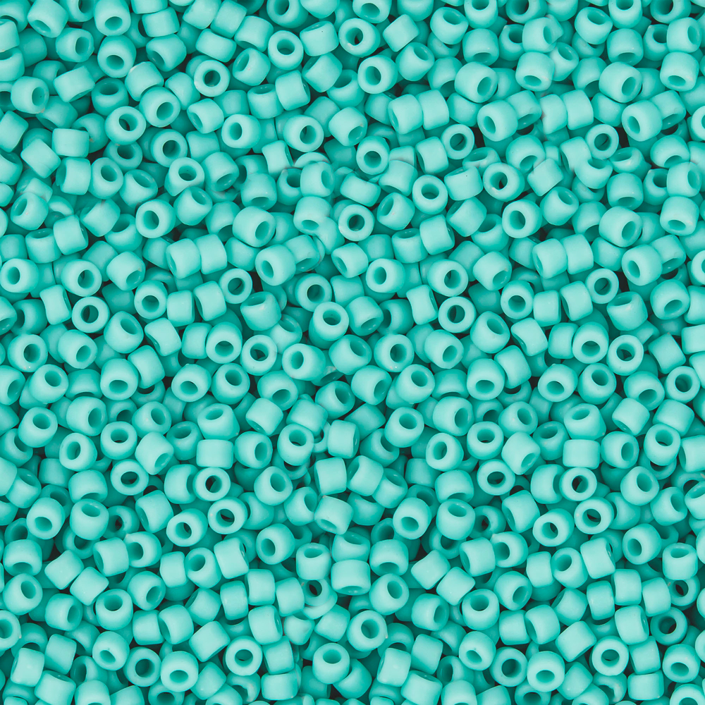 Японский бисер TOHO Round 15/0 (№55F), непрозрачный матовый