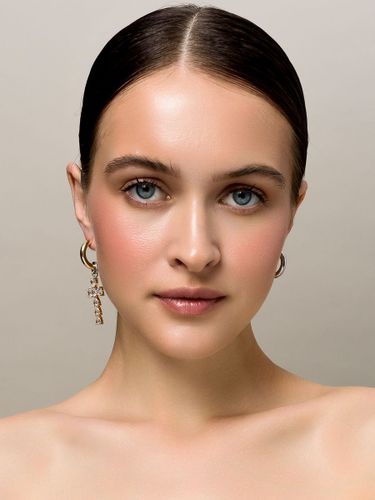 Серьги "Cross Shine" Gold