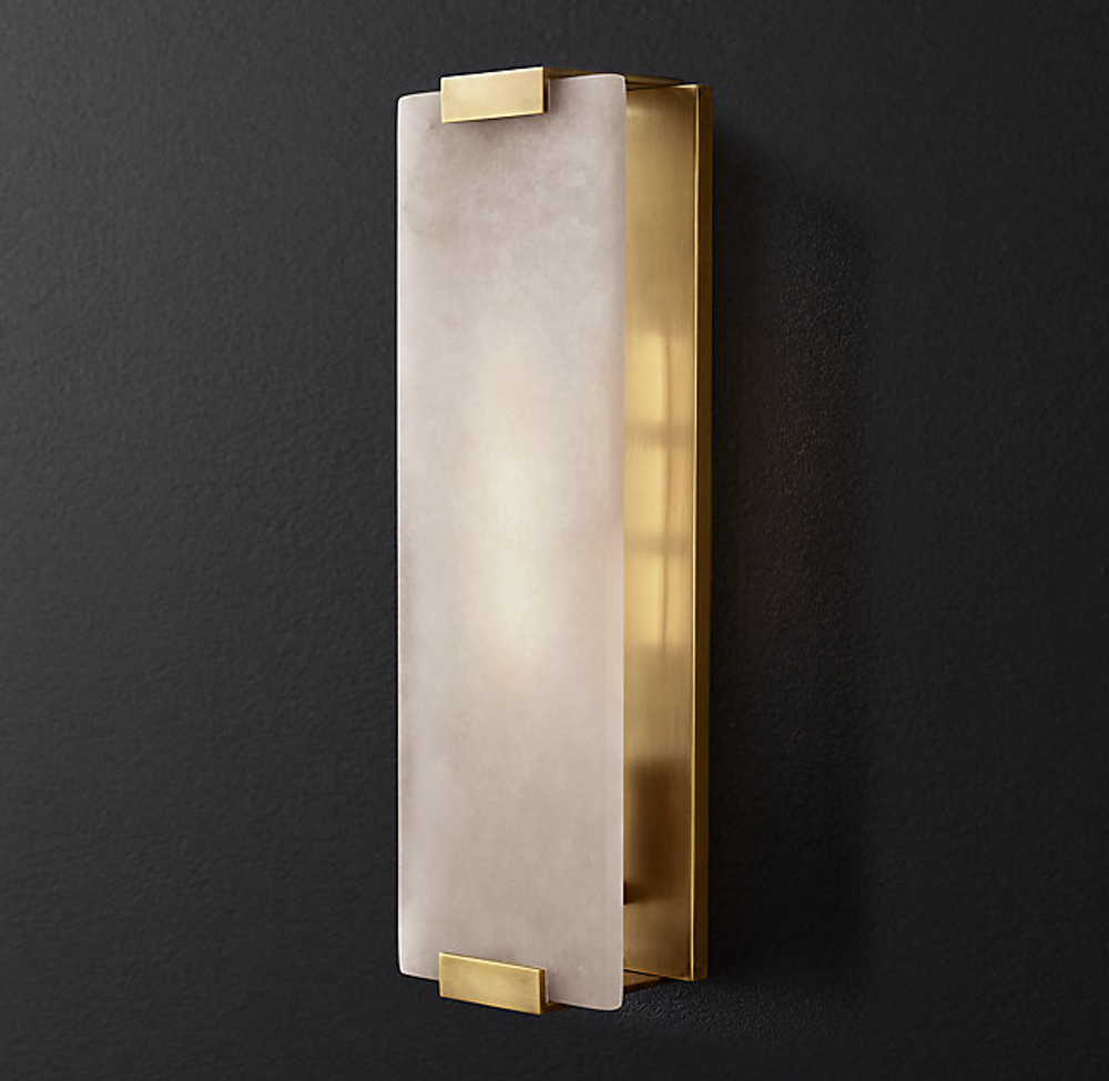 Настенный дизайнерский светильник Flagstoneby Tall Light Room (золотой)