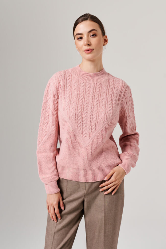 23094 Джемпер женский (розовый)