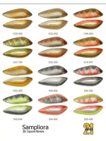 Блесна колебалка SAMPLIORA, 72мм, 39.0 гр. #G20-002