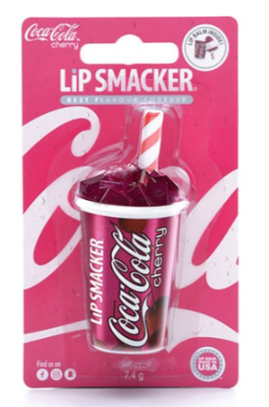 Lip Smacker Бальзам для губ с ароматом Coca-Cola Cherry, 7.4 г