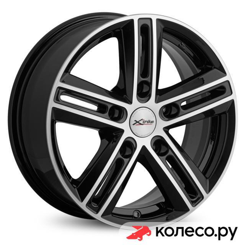 X-123 6.5x16/5*139.7 D98.5 ET40 BK/FP