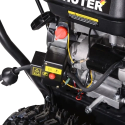 HUTER SGC 4100L снегоуборщик бензиновый 6.5 л.с. ковш 56 см, выброс 15 м, 5 вперед/2 назад 70/7/15