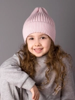 Шапка для девочки осенняя вязаная