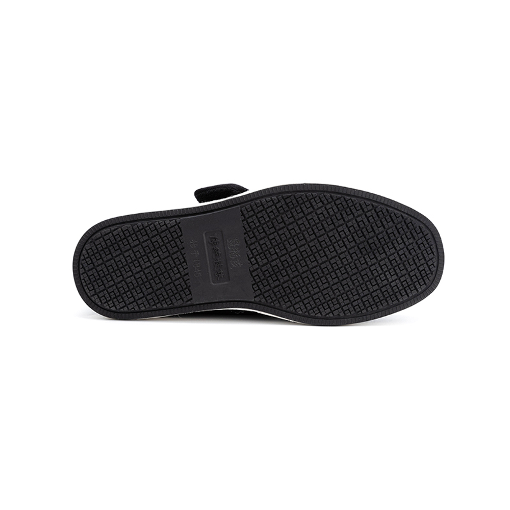 BIANFUMAO Abrasion Resistant Thermal Mid top Casual Shoes Men"s Black