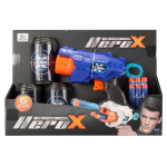 Пистолет с мягк.пулями, коробка JLX7214