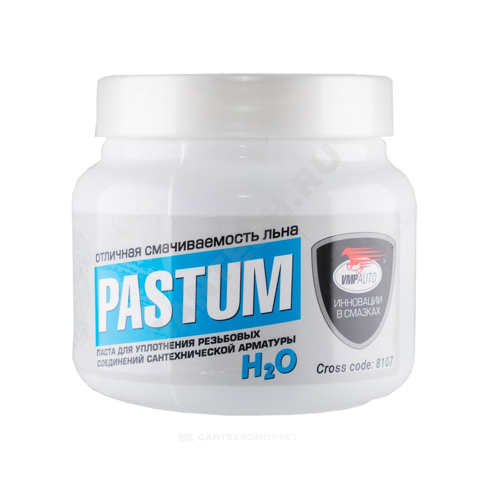 Паста для пропитки льна банка 400гр вода PASTUM H2O 8107